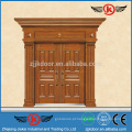 JK-C9104 Imitate Copper Steel Security Doors Design